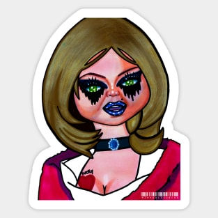 Tiffany Bride of Chucky Sticker